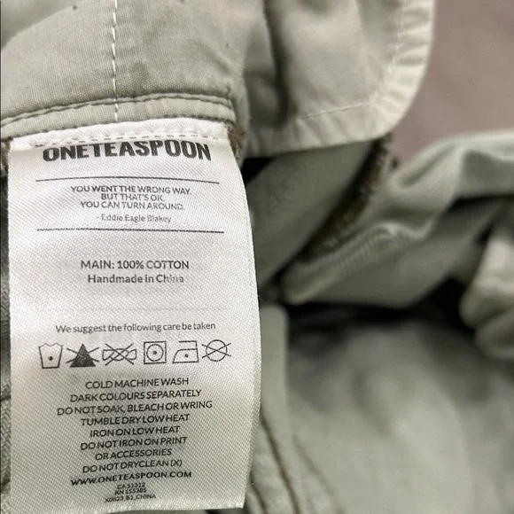 One Teaspoon Women's Green Jeans - Picture 13 of 13